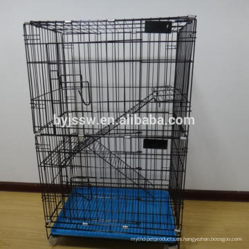 Top Selling Wire Wire Cage Cat con ruedas